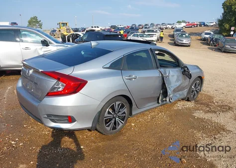2016 Honda Civic Ex-L from USA, damaged, VIN 19XFC1F74GE037114